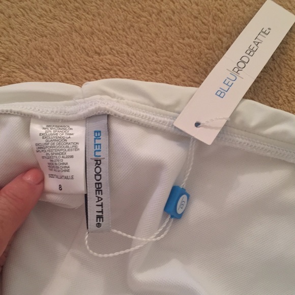 BLEU ROD BEATTIE Sarong Eyelet Swimsuit Bottom - Picture 5 of 8